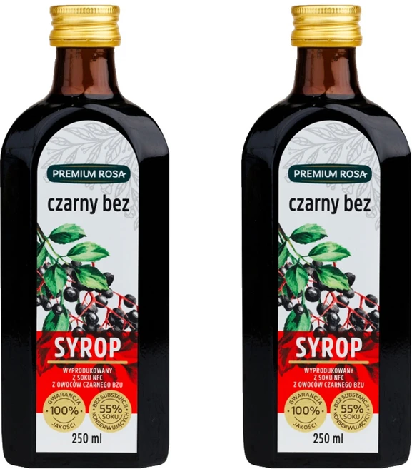 프리미엄로사 삼부커스 엘더베리 시럽, 2개, 250ml - 쿠팡