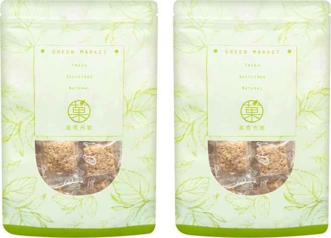 Green Market 菓青市集 蔓越莓方塊酥, 2包, 180g