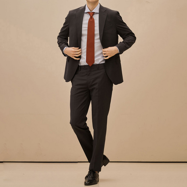 트래드클럽 남성용 스트라파타 클래식 울 수트 세트