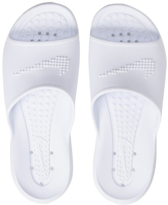 NIKE 耐吉 女款 VICTORI ONE SHOWER SLIDE 拖鞋, 白色, 28cm