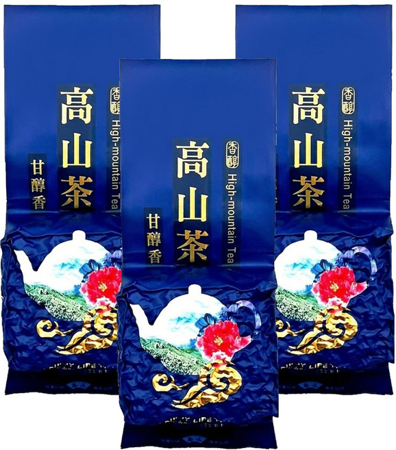 台灣精品茶葉 松柏嶺 冬片四季文市2兩, 75g, 3包