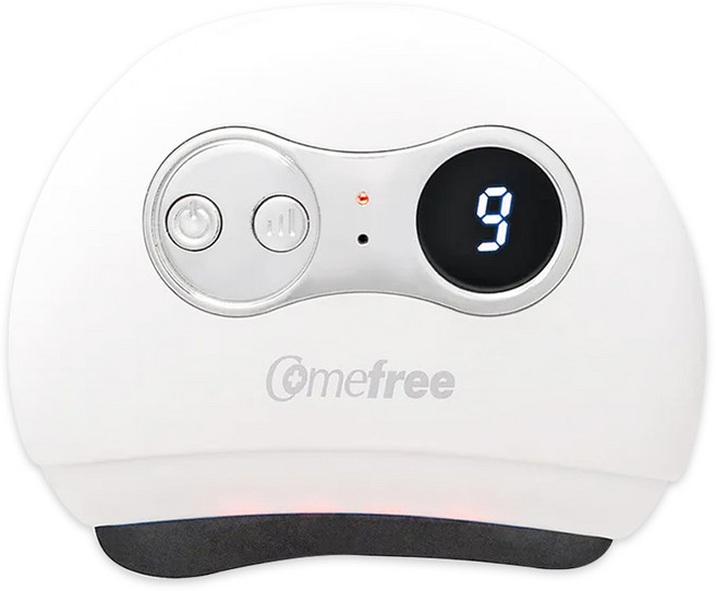 Comefree 溫感推推按摩儀 TYPE-C版 適用於刮痧/美容/按摩, CF-3355-1, 白色