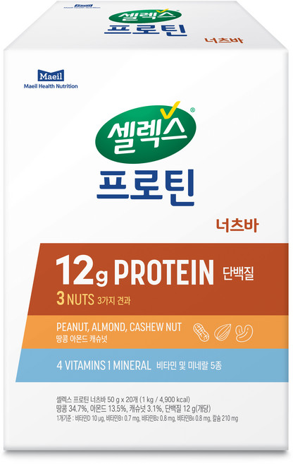 Selex 高蛋白堅果棒, 1個, 1kg
