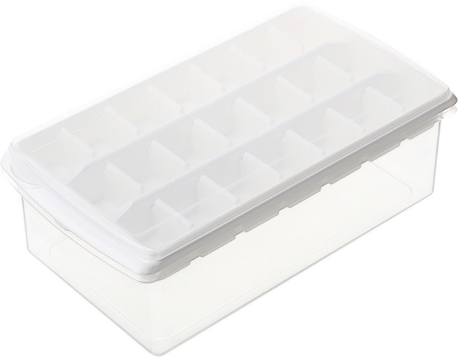 KEYWAY 聯府 挪威高級製冰盒, 白, 1個