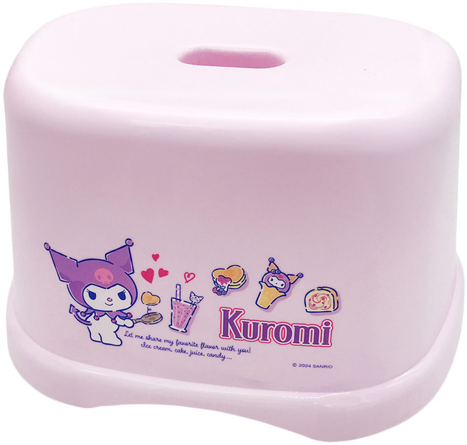 KUROMI 酷洛米 PP凳子 小, 1個, 粉色