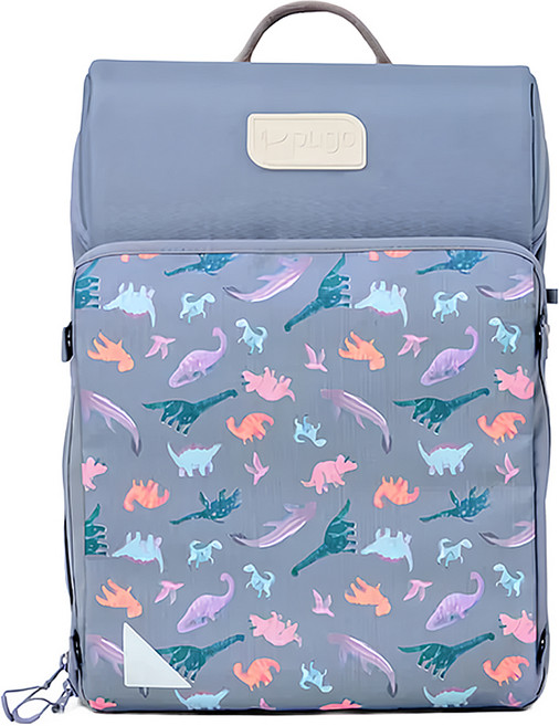 pugo 噗果 好好扣 插畫師圖案前蓋 雙肩包