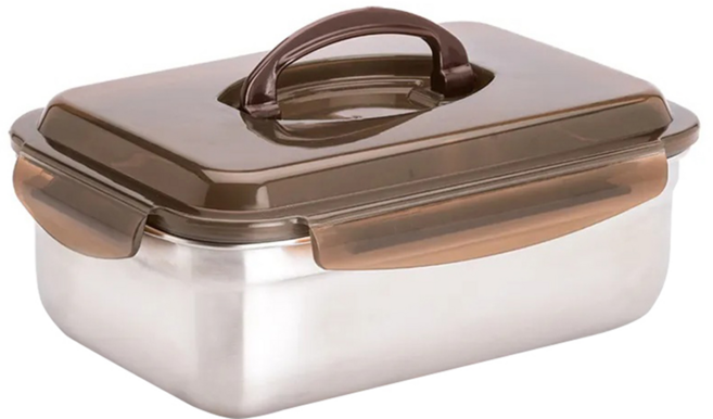 cook power 鍋寶 316不鏽鋼提把保鮮盒 BVS-3511 3.5L, 1組, 容器 + 蓋子