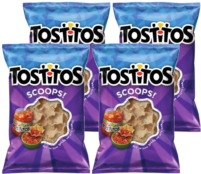 토스티토스 스쿱 또띨라 칩, 283.5g, 4개