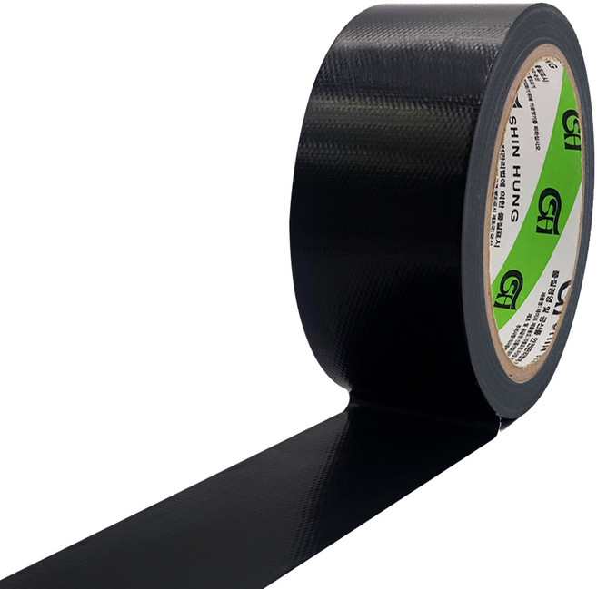 신흥 라바 청면테이프 48mm x 15M 검정, 1개