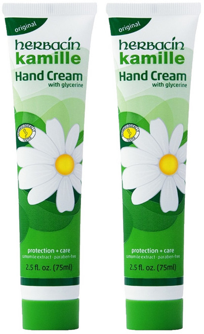 Herbacin 德國小甘菊 經典護手霜, 75ml, 2條