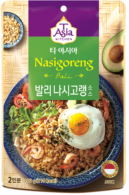 티아시아키친 발리 나시고랭 소스, 1개, 100g