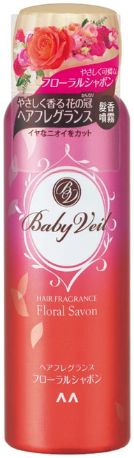 Baby Veil 香氛寶貝 髮香噴霧 花朵皂香, 80g, 1瓶