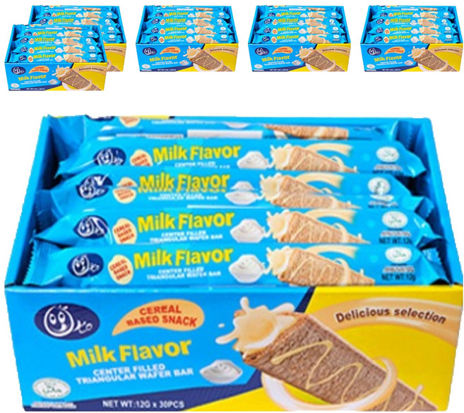 뉴트리오코 밀크맛 웨이퍼, 360g, 6개