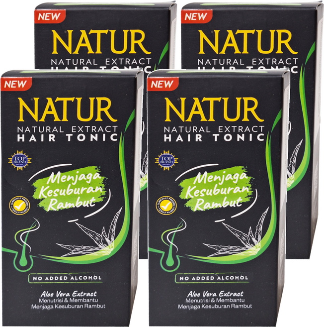 峇里島 NATUR 噴霧護髮素 蘆薈, 90ml, 4盒