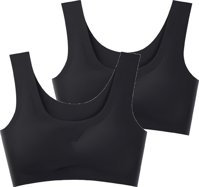 背心款冰絲內衣 Set 2件