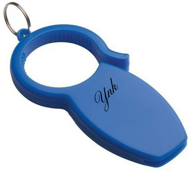 와이엔케이 3 in 1 캠핑용 휴대용 오프너, 블루, 1개