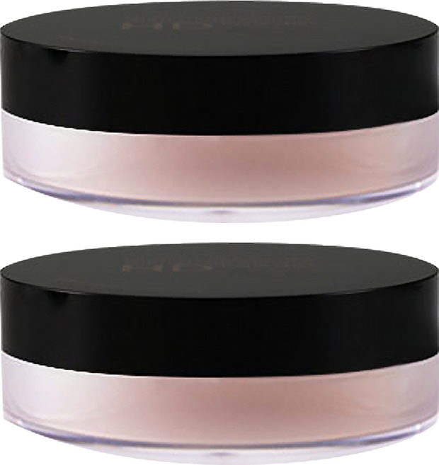 MOMUS HD 微晶礦質蜜粉 7g 輕盈細緻 長效控油定妝 修飾毛孔, 自然膚色, 2個