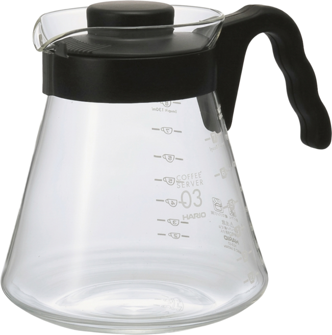 hario v60好握03黑色咖啡壺(c27)(**), 1L, 1個, 咖啡壺