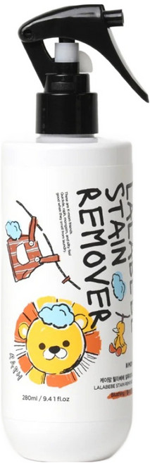 MOTHER-K K-MOM LALABEBE 草本極淨衣物去漬噴霧 280ml 溫和不傷衣物, 1瓶