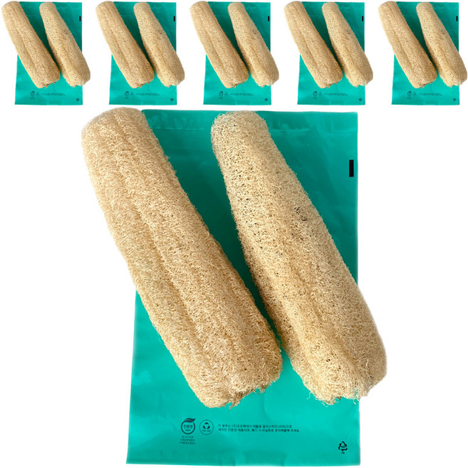 아이밀리 수세미, 2개, 6개