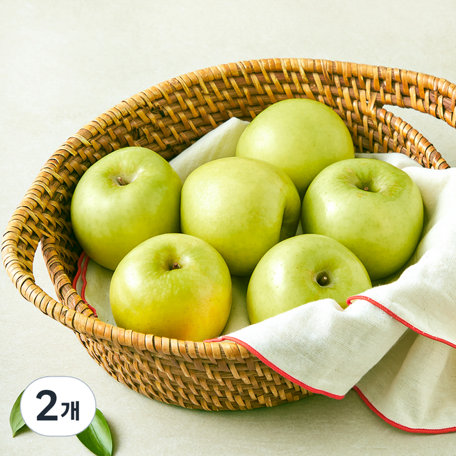 당찬 시나노골드 사과, 2개, 1.5kg(중과, 6~7입)