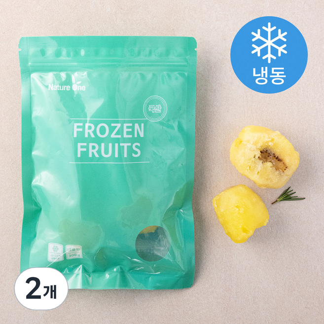 국산 골드키위 (냉동), 300g, 2개