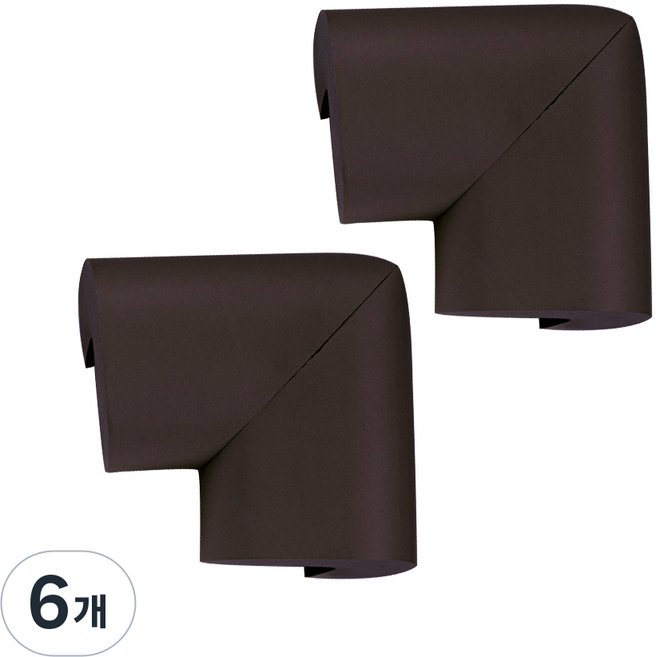 아가드 코너보호대 최고급형, 코코넛, 6개