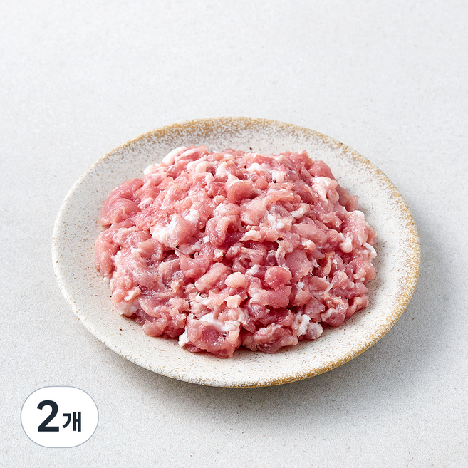 한돈 뒷다리 다짐용 (냉장), 500g, 2개