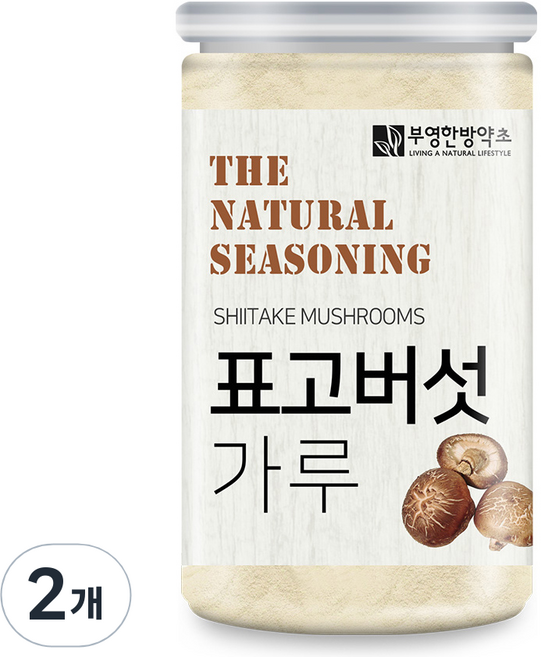 부영한방약초 표고버섯가루, 100g, 2개