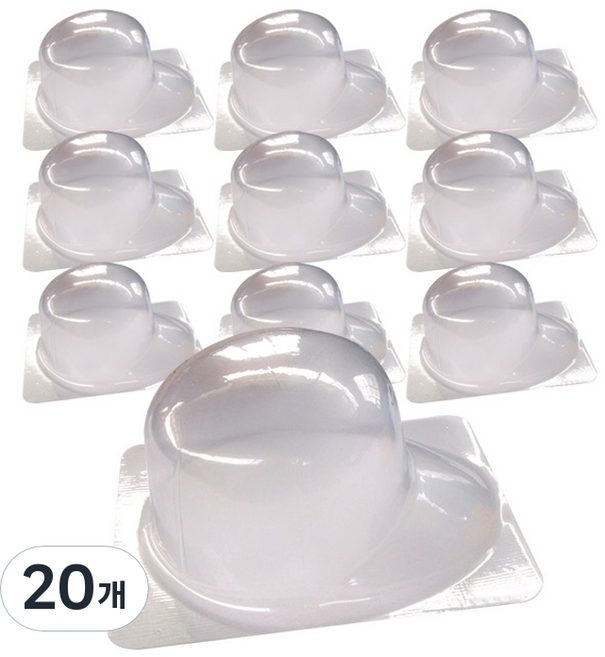 마켓플랜 원형유지 보호틀 모자 거치대, 캡모자, 20개