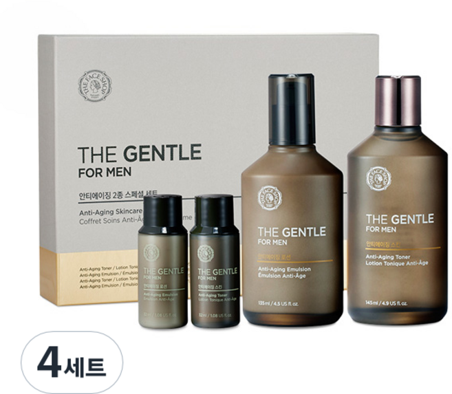 더페이스샵 더 젠틀 포맨 안티에이징 2종 세트, 4세트