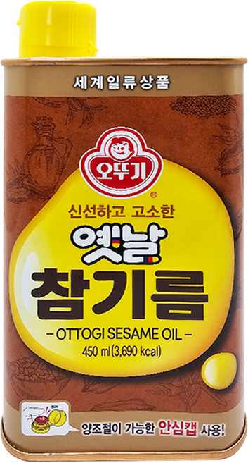 OTOKI 不倒翁 Yetnal 傳統芝麻油, 450ml, 1瓶