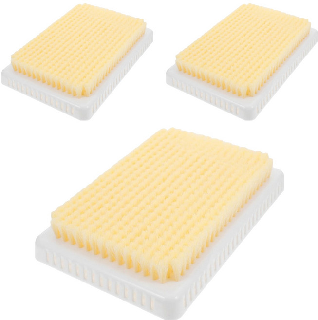 모나코올리브 나혼자민다 셀프 등밀이 브러시, 화이트, 1개입, 3개