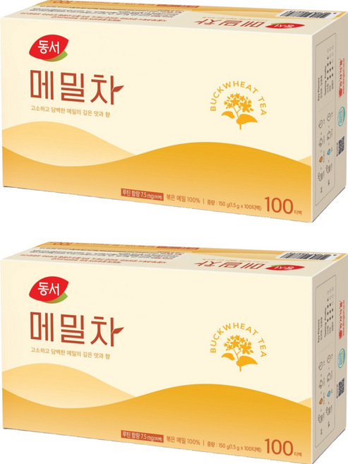동서 메밀차, 1.5g, 100개입, 2개