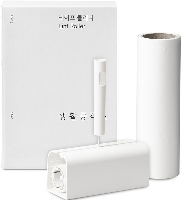 생활공작소 테이프클리너 본품 1p + 거치대 1p + 리필 1p, 1세트