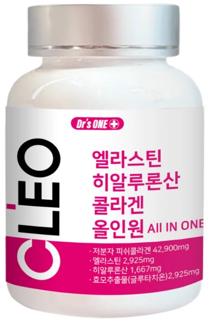 닥터스원 엘라스틴 히알루론산 콜라겐 올인원 58.5g, 90정, 1개 - 쿠팡