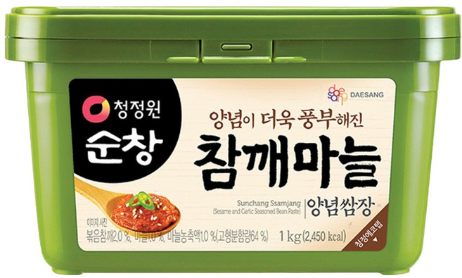 청정원순창 참깨마늘 양념쌈장, 1개, 1kg