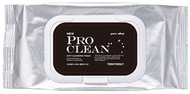 토니모리 프로클린 소프트 클렌징티슈, 50매입, 1개