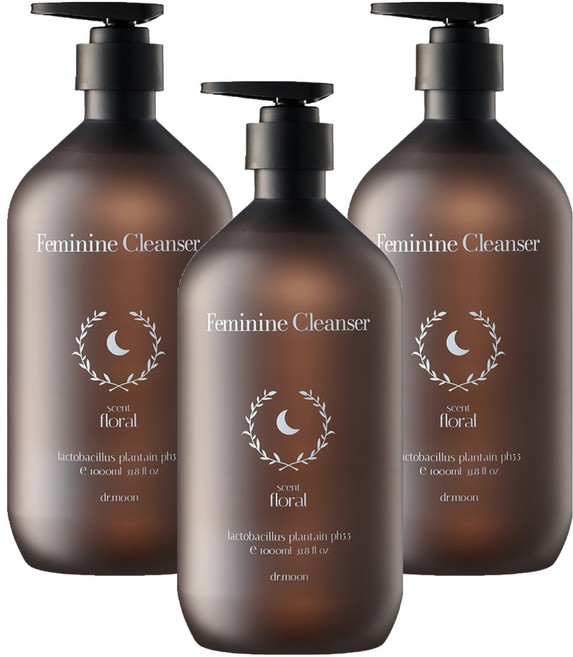 닥터문 유산균 락토케어 질경초 여성청결제, 1L, 3개