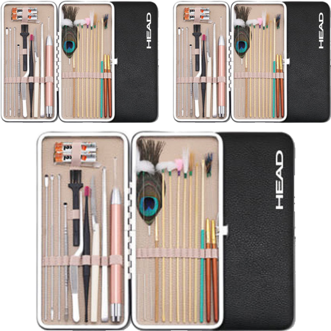 HEAD 23종 귀청소기 세트 색상 랜덤, 3세트