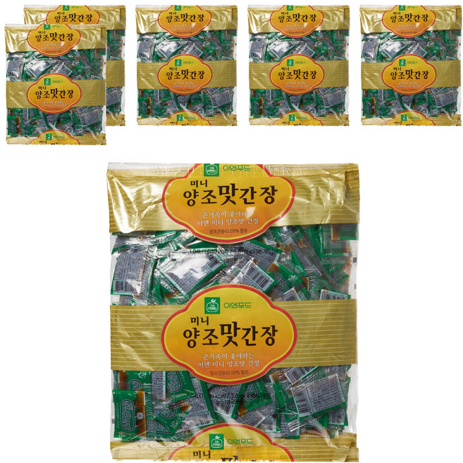 이엔푸드 미니 양조 맛간장, 5.6ml, 1116개