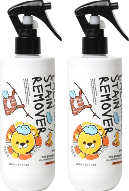 MOTHER-K K-MOM LALABEBE 草本極淨衣物去漬噴霧 280ml 溫和不傷衣物, 2瓶