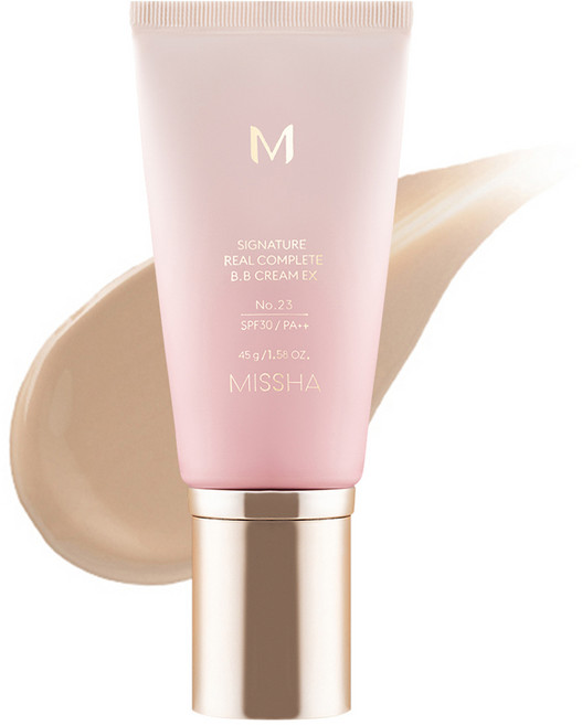 미샤 M 시그너처 리얼 컴플릿 비비크림 EX SPF30 PA++, 23호 차분한 베이지, 45g, 1개