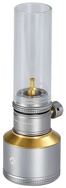 Campingmoon 柯曼 瓦斯燭灯 D款 50 x 30 x 115mm 190g, D款 銀色, 1個