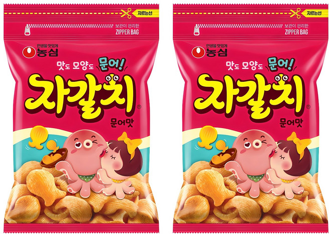 농심 자갈치, 300g, 2개