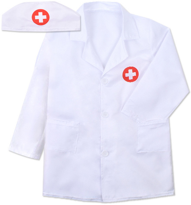 오즈토이 역할놀이 의사가운 세트, 혼합색상, 1세트