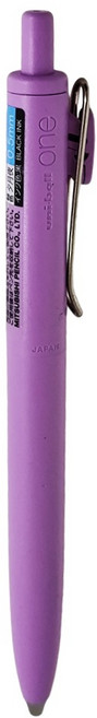 Uni 三菱 ball ONE 自動鋼珠筆 UMNSF-05, 紫丁香, 1支