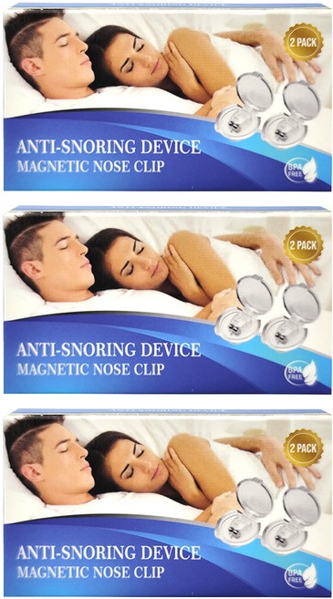 Neon 台灣霓虹 迷你止鼾器 矽膠磁性鼻夾, 3盒