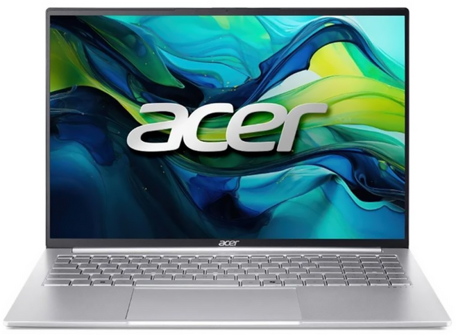 acer 宏碁 Swift Lite 筆記型電腦 16吋 IPS/Ultra 7 155U/UMA, 銀色, 512GB, 32GB, WIN11 Home, SFL16-51M-74W7