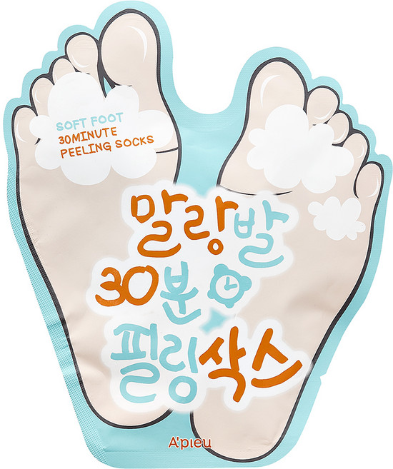 어퓨 말랑발 30분 필링 삭스, 1개입, 1개, 40ml